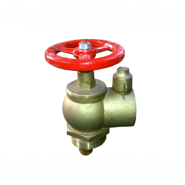 Right Angle 80mm Brass