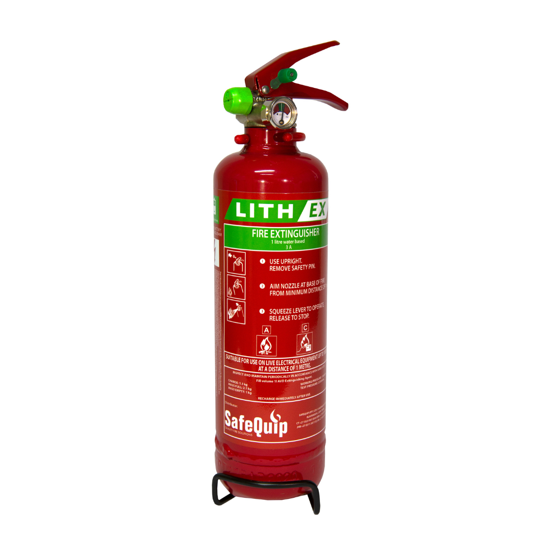 Lith-Ex Extinguisher (Water-Based) – 1 Litre